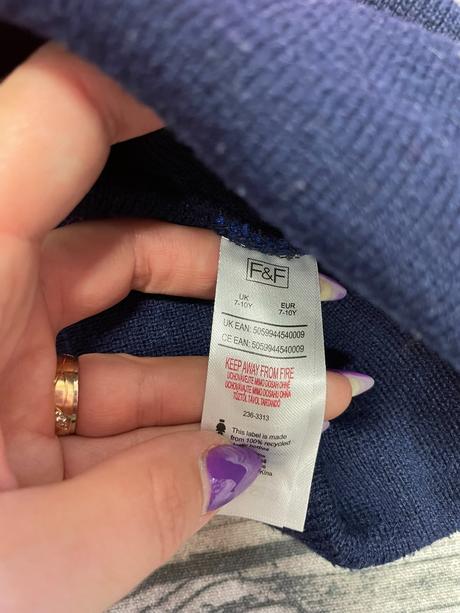 Chlapecká zimní čepice f&f 7-10 let, f&f,52