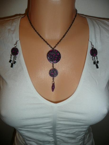 Set řetízek - náhrdelník + náušnice,