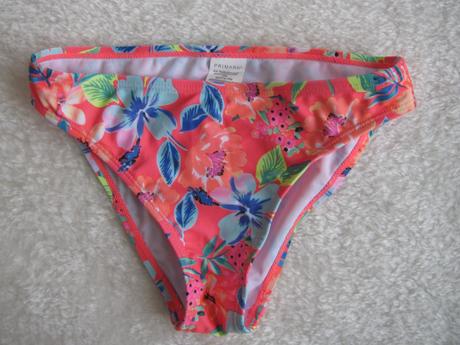 Barevné dívčí plavky spodní díl, primark,140