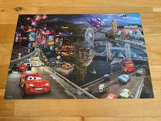 Puzzle disney cars 160 dílků, 
