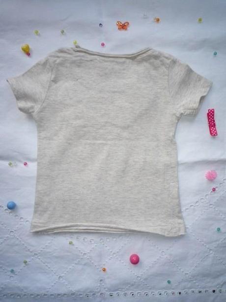 Bavlněné tričko s aplikací růžiček, next , next,68