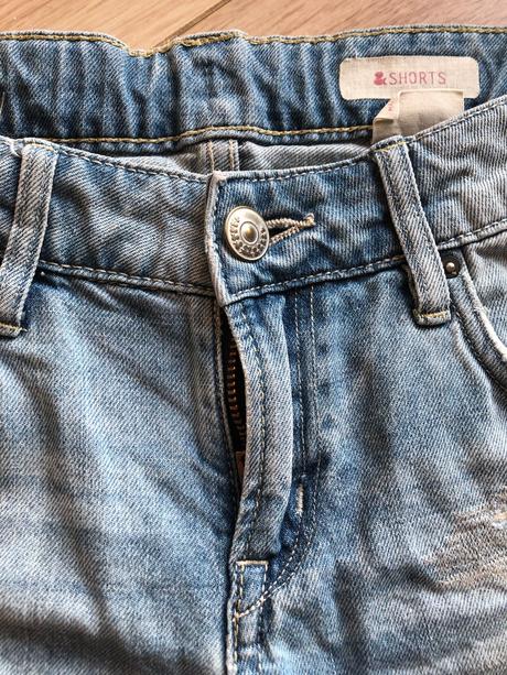 Riflové kraťasy, velikost 152, h&m,152