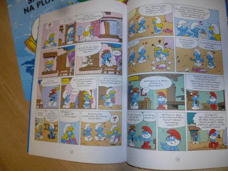 3 komiksy šmoulové, 