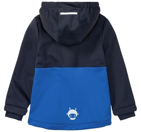 Modrá softshellová bunda mimozemšťan vel. 122/128, lupilu,122 / 128