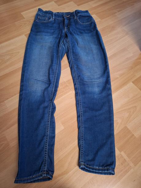 Džíny jeans kalhoty slim lindex vel. 158, lindex,158