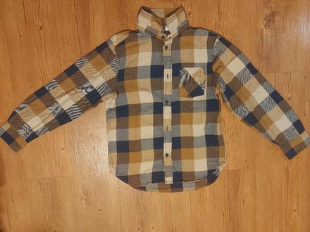Kostkovaná košile, h&m,128