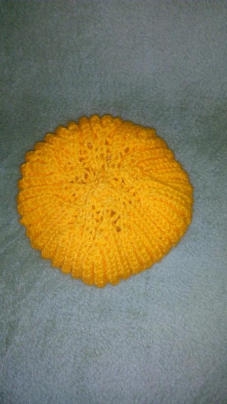 Ručně pletená čepice, xl