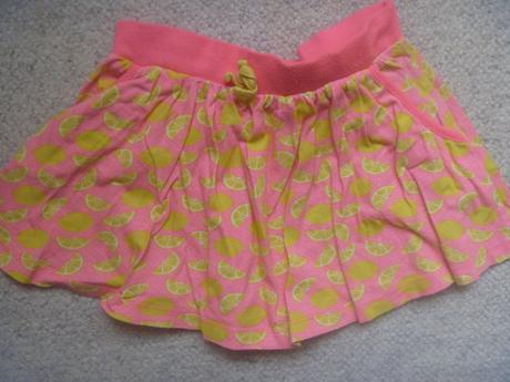Žlutorůžová sukně zn. young dimension, vel. 122, young dimension,122