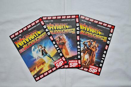 Kolekce dvd návrat do budoucnosti,