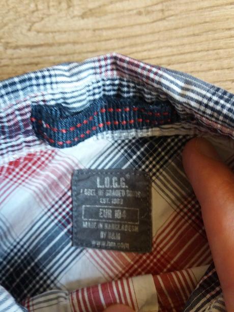 2x chlapecká košile vel. 104 zn. logg a h&m, h&m,104