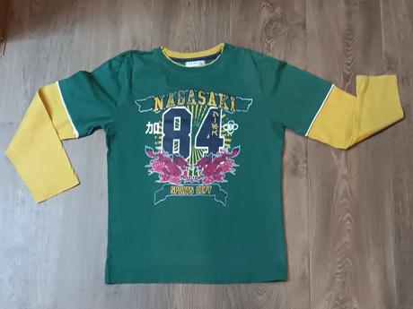 5x chlapecká trička s dlouhým rukávem,vel.146/152, 146