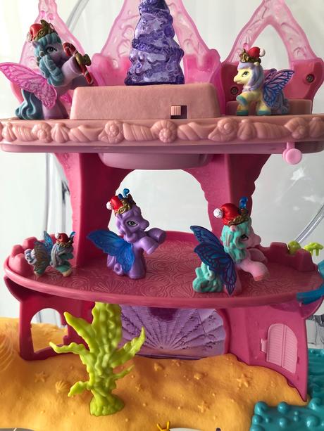 Zámek my little pony zvuk světla 17 postav doplňků, 