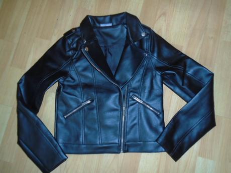 Bunda křivák koženková vel 158, pepco,158