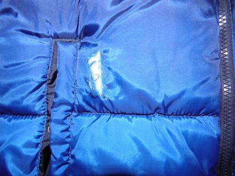 Chlapecká teplá zimní bunda zn. h&m vel.140 - vada, h&m,140