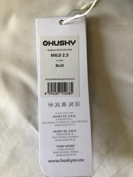 Tmavě modrá husky crossbody,