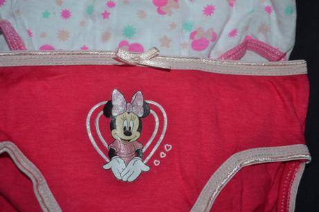 3x kalhotky minnie disney bavlněné, disney,92 - 128