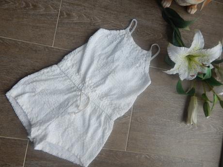 Bílí  overalek zn. zara, zara,104
