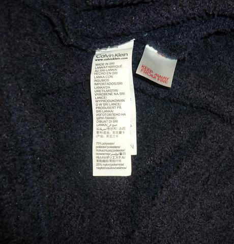Navy dámský svetřík calvin klein, calvin klein,s