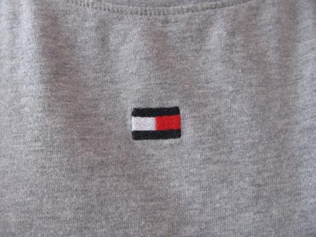 Šedé bavlněné tričko - th., tommy hilfiger,l