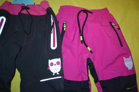 2x oteplené softshellové kalhoty kugo,šusťák,v.98, kugo,98