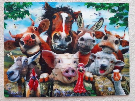 Playtive - 3d puzzle - legrační zvířátka ze statku,