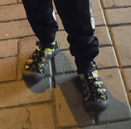 Keen sandály newport černé/zelené velikost 39, keen,39