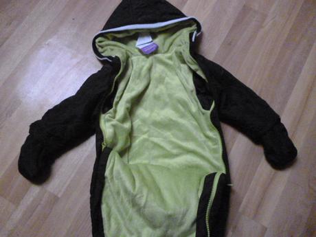 Prošívaná zimní kombinéza 3-6 m, 68