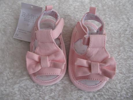 První růžové botičky capačky s mašličkou v.6-9 měs, matalan,17
