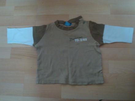 Tričko s dlouhým rukávem , impidimpi,80