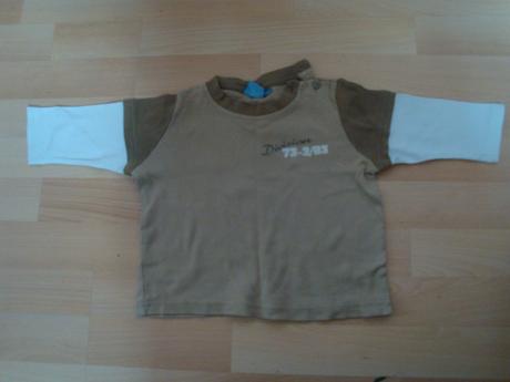 Tričko s dlouhým rukávem , impidimpi,80