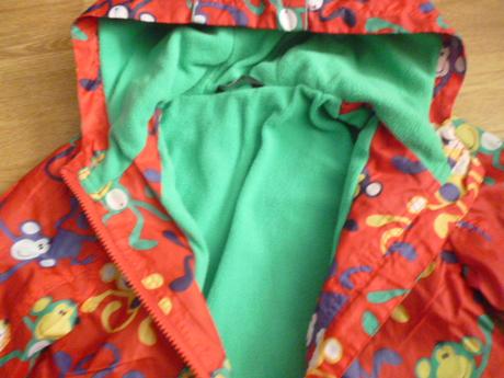 Opičková šustáková bunda vel.4-5, george,110