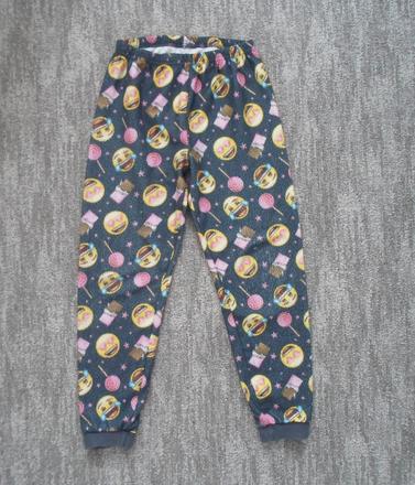 Modré tepláky kalhoty smajlíci, george,140