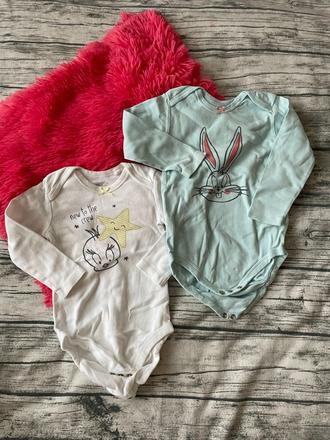 Dívčí body disney tweety 2x 86/92, disney,86