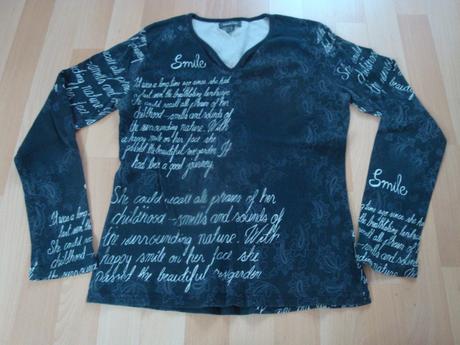 Triko s dlouhým rukávem - černé, street one,40