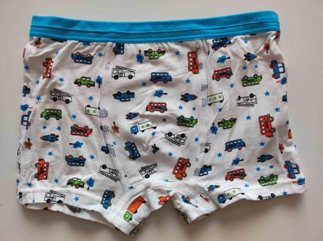 Chlapecké bavlněné boxerky s auty 110 5 kusů, 110