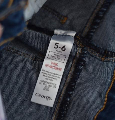 Džíny vel. 5 - 6 let, george,116