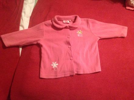 Dívčí mikina holčička, květy, 86