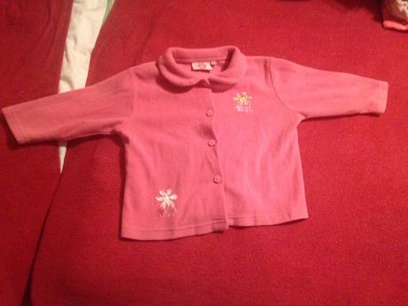 Dívčí mikina holčička, květy, 86