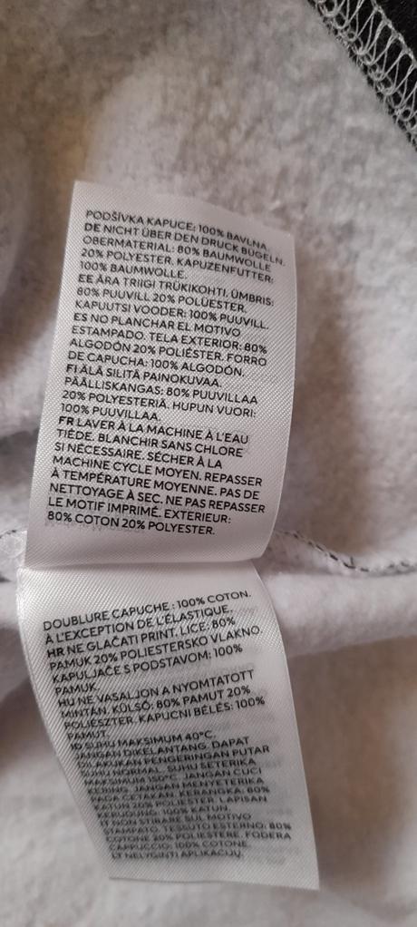 Juniorská mikina s potiskem playstation, h&m,158