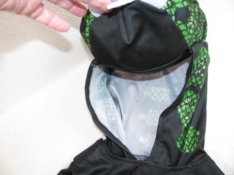 Kostým-overal s hlavou drak, 