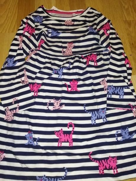 Šaty s kočky 110 bluezoo, 110