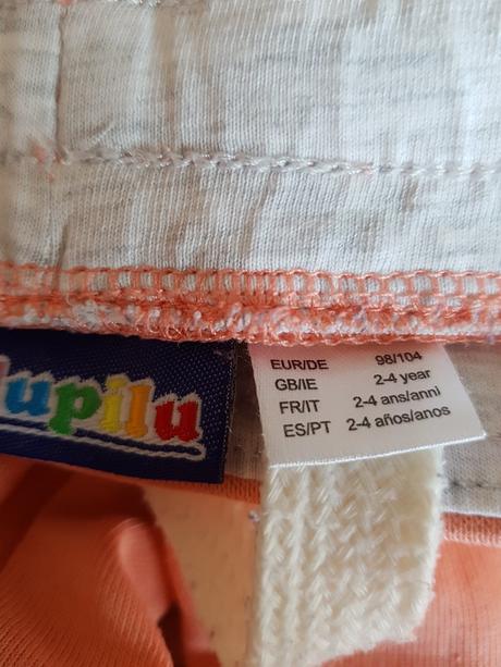 Dívčí tepláky vel. 2-4roky, lupilu,104