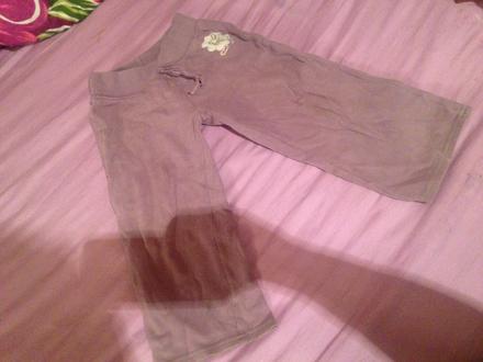 Dívčí tepláky květ s flitry vel. 92 - 98, next,92