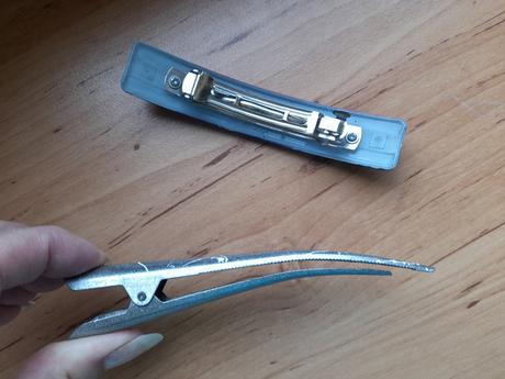 Sponka na culík namalovaná a skřipec do vlasů, 