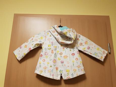 Dívčí bunda značky tu, velikost 3-6 měsíců(62-68cm, tu,62