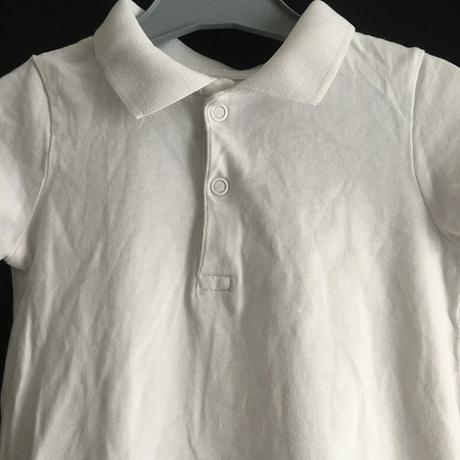 Vel. 86 bílé bodýčko s límečkem, h&m,86