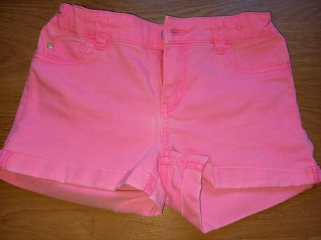 Ružové elastické kraťasy, c&a,146