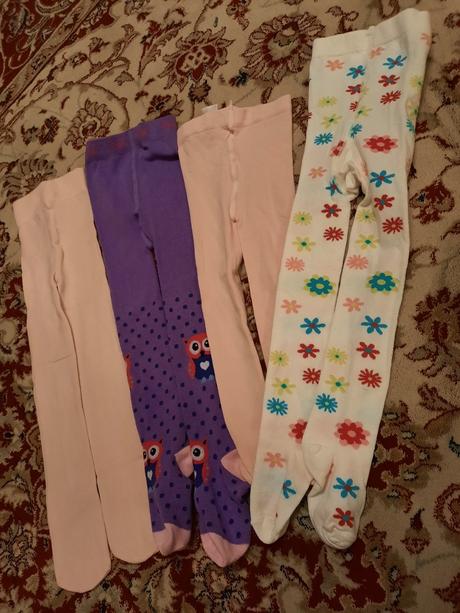 4x punčochy, h&m,98