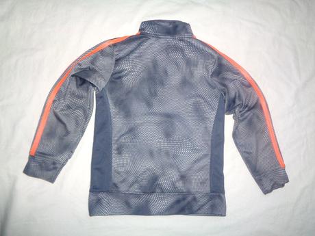 Luxusní šedostříbrná sportovní bunda adidas, adidas,110