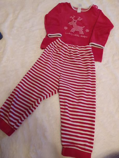 Zimní teplé pyžamo vel. 92, baby club,92